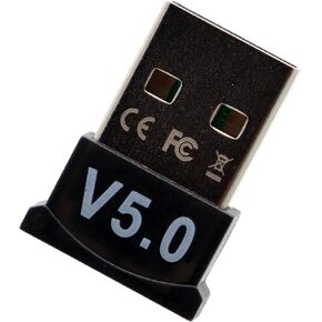 Deal4GO USB Bluetooth 5.0 Adapter Mini BT Dongle Wireless Receiver for Windows 11/10/8/7 Laptop Mouse Keyboard Headphone Speaker Game Controller