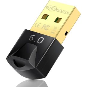 Bluetooth Adapter for PC 5.0, ALINKVITE Bluetooth Adapter for Win 11/10/8.1/8/7 , Bluetooth Dongle with Ultra-Range, Mini-Sized, Dual-Mode, Bluetooth Dongle for PC in Kuwait