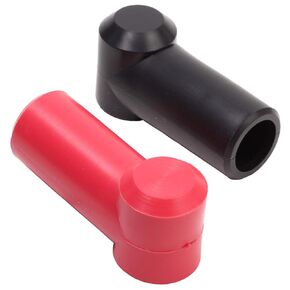 Fastronix 3/8" Stud Terminal Covers Red and Black