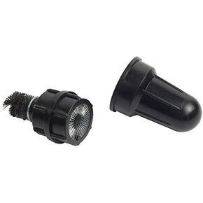 Steelman Battery Post Terminal Cleaner for Automotive and Marine Batteries, Steel Bristle Brush for Top and Side Terminals, Storage Cover Included