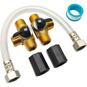 P23505LFVP 12" Reinforced Hose RV Water Heater By-Pass Kit