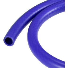 MECCANIXITY Silicone Vacuum Tubing Heater Hose 5/16" ID 3.3ft 101psi 392F Red Reinforced High Temperature for Engine