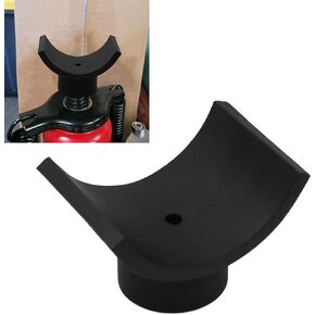 RYANSTAR RACING 4" Lifting Axle Saddle Axle Adapter Compatible with Hydraulic Jack Bottle Jack Floor Jack Made of Stell Black