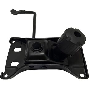 Heavy Duty 500LBs Office Chair Tilt Control Mechanism Replacement Parts, Office Chair Swivel Tilt Base W/5.95" x 10.15" Mounting Holes - Black