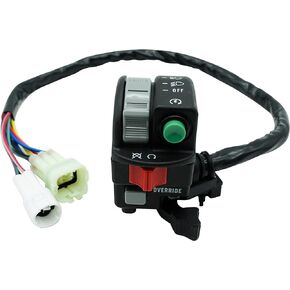 M MATI Left Handlebar Start Stop Headlight Override Switch for Yamaha Big Bear 400 YFM400 Grizzly 350 YFM350 400 YFM400 450 YFM450 660 YFM660 Kodiak 450 YFM450 5KM-83972-00-00