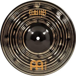 Meinl 10" Splash Cymbal - Classics Custom Dark - Made in Germany, 2-YEAR WARRANTY (CC10DAS)