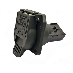 7 Way Pin Trailer Tow Wiring Connector Plug Accessories Fit for Dodge Ram 1500 2500 3500 Chrysler Jeep Replaces 56038366AB