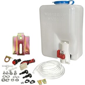 12V Universal Car Windshield Washer Pump Tank 1.8L Bottle Kit with Pump Jet Button Switch and Nozzle160186 in Saudi Arabia