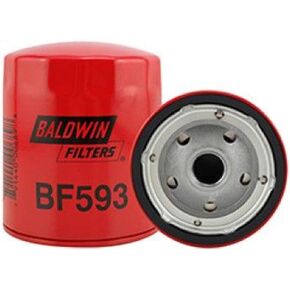 Baldwin Filters Fuel Filter, 4-13/32x3-23/32x4-13/32 In