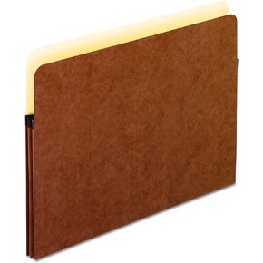 Pendaflex File Pockets, 1.75 Inch Expansion, Brown, Letter, 25 per box (1514C-OX)