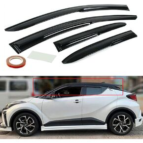 munirater Side Window Visors Deflectors Rain Guard Replacement for 2017-2020 Toyota C-HR CHR