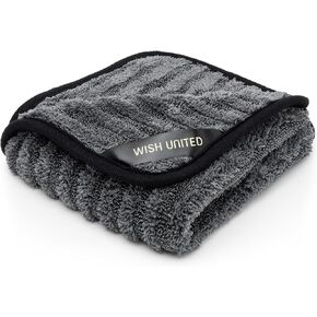 High Absorbency Weavy Microfiber Car Drying Detailing Soft Towel 1200gsm (1pack, 15.7"x27.5")
