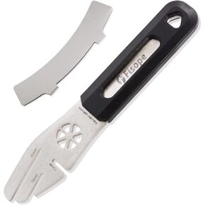 Bicycle Disc Brake Rotor Truing Fork,Multi Slots and Updated Grip Brake Disc Adjustment Alignment Tool with Gap Regulator