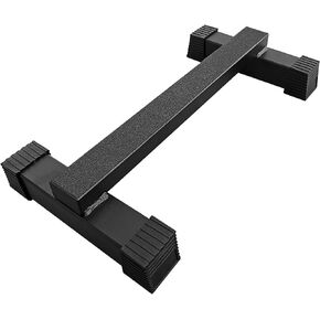 Steel Calf Raise Bar, Standing Calf Raise Machine for Calf Stretching, Squat, Foot Stretch, Anti-Slip Solid Calf Block (CALF RAISE BAR 2)