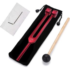 Otto 128 hz Biosonics Weighted Tuning Fork Diapason Medical 128 hertz Tuning Forks for Healing Medical Meditation Sound Therapy Instruments 128HZ
