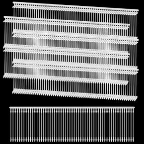 10000 PCS Clear Tagging Gun Fasteners - 2 Inch Durable Plastic Barbs for Clothing Labels, Suitable for All Standard Price Tag Guns - Perfect for Retail and Garment Tagging in Kuwait