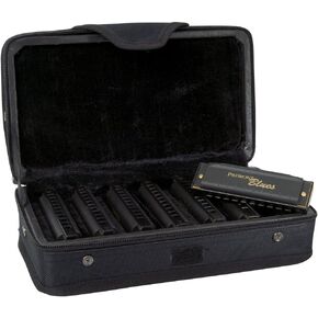 Hohner PBH7 Piedmont Blues Harmonica Set - 7-Pack
