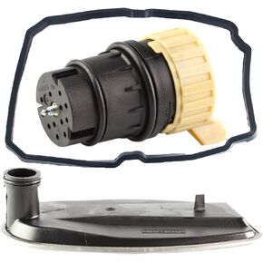 Bapmic 1402770095 Auto Transmission Filter + Oil Pan Gasket + Plug Adapter Replacement for Mercedes 722.6
