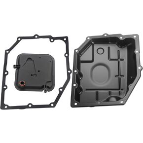 265-818 Transmission Oil Pan Kit with Transmission Filter and Gasket Fit for Chrysler Dodge Ram Charger Dakota Durango Nitro Liberty Wrangler Replaces# 68059549AA 52852912AC