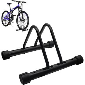 Bike Rack，Bike Stand Floor for for Mountain MTB & Road Bicycles，Adjustable Bike Rack Garage, Indoor/Outdoor Bicycle Stand,Sturdy and Small Ready for Mountain Bike and Road Bike