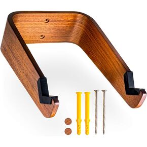 Wooden Bike Wall Mount - Horizontal Bicycle Wall mount for Home or Garage, Wall Bike Rack for apartment, Your Elegant Indoor Bike Storage