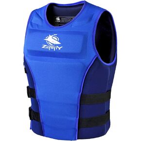 Zeraty Life Jacket Adult Impact Vest for Outdoor Floating Swimming Ski|CE Proof 50N