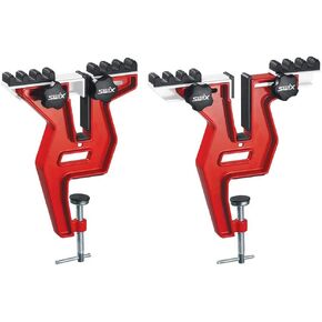 Swix Pro Snowboard Adjustable Aluminum Tuning Vise, Red