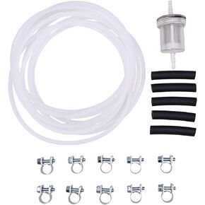 ZTUOAUMA 5M Long Fuel Tank Hose Clips Inline Filter Kit 1320399A 35320A Compatible with Eberspacher Webasto Diesel Heaters