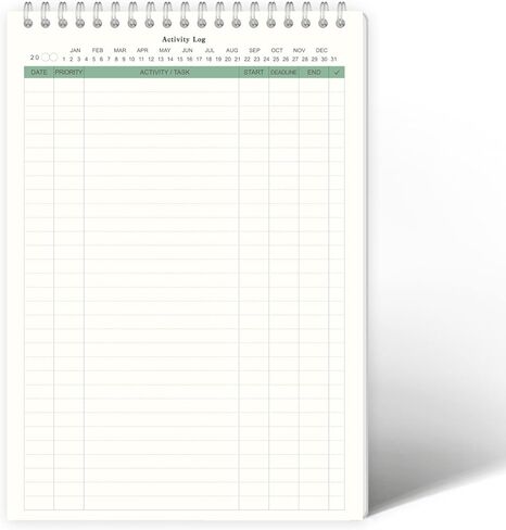 Weekly Planner Pad 52 Undated Weekly Planner Notepad with To Do List, Habit Tracker, Tear Off Weekly Calendar Work Planner 52 Pages Weeks Planning Pad, Green Pink Orange(7"x10") in Saudi Arabia