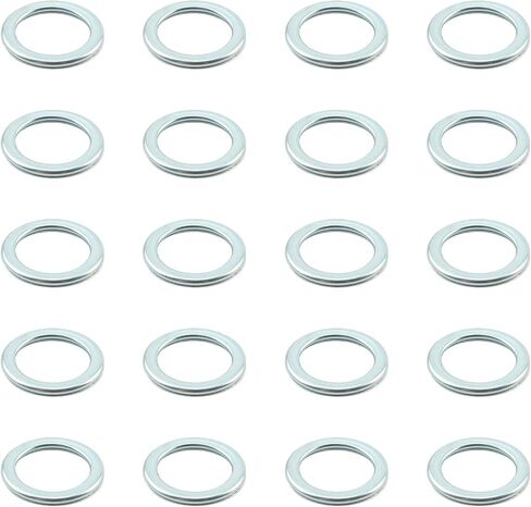 20pcs Transmission Drain Plug Gasket Seal 35178-30010 Fit for Toyota for Lexus Truck 4Runner, for Celica, for Land Cruiser, RAV4, for Sequoia, for Tacoma, for Tundra, GX460, is F, IS250 in Saudi Arabia