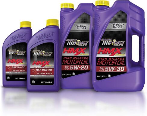 زيت محرك اصطناعي لمسافة طويلة من Royal Purple 11744 HMX SAE 5W-30 - 1 كوارت in Saudi Arabia