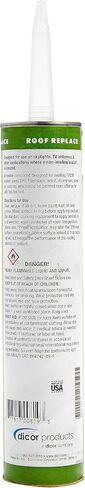 Dicor 551LSB-1 HAPS-Free NON-Leveling Lap Sealant - 10.3 Oz, Black, Secure, Ideal for RV Roofing, Maintenance, Repair, Appliance Application in Kuwait