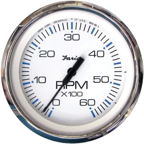 Faria Chesapeake Ss Instruments - Tachometer (6000 RPM) in Saudi Arabia