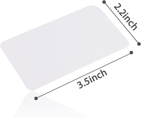 Koogel 600 Pcs Blank Business Cards, 2.2 x 3.5 Inch Blank Thick Playing Cards Index Cards Blank Cards for School Learning Memory Recipe Cards Game Card in Saudi Arabia