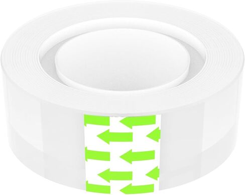 20 لفة شريط شفاف من وانباو، شريط شفاف 0.75 بوصة × 1200 بوصة للمدرسة والمكتب والمنزل in Kuwait