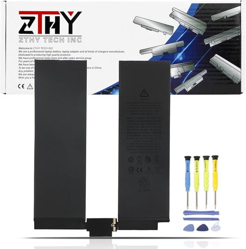 بطارية الكمبيوتر اللوحي ZTHY الجديدة A2042 المتوافقة مع iPad Pro 11 2018 1st A1934 A1979 A1980 A2013 A2042 Series بطارية بديلة 3.8V 29.26Wh 7700mAh مع أدوات in Saudi Arabia