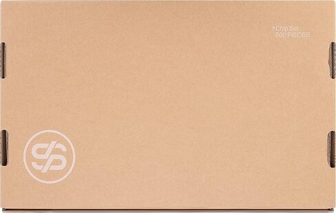 مجموعة رقائق البوكر الخزفية SLOWPLAY Nash لـ Texas Hold'em، 300 قطعة [بقيم مرقمة]، 39 ملم و10 جرام لكل منها | يتميز بحافظة شرائح متطورة مع غلاف بولي كربونات ألماني متين للغاية in Kuwait