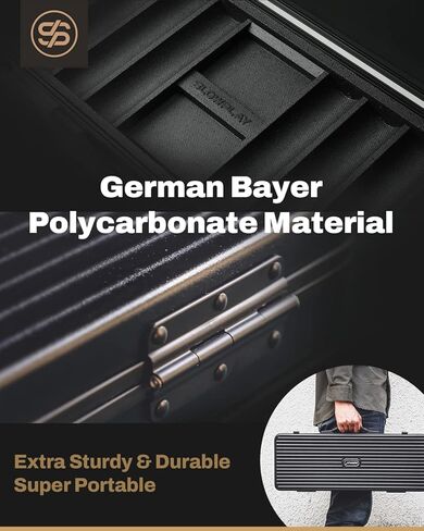 مجموعة رقائق البوكر الخزفية SLOWPLAY Nash لـ Texas Hold'em، 300 قطعة [بقيم مرقمة]، 39 ملم و10 جرام لكل منها | يتميز بحافظة شرائح متطورة مع غلاف بولي كربونات ألماني متين للغاية in Kuwait