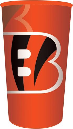 Creative Converting Officially Licensed NFL Paper Straws, 24-Count, Cincinnati Bengals in Saudi Arabia