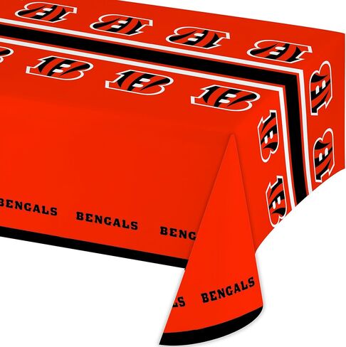 Creative Converting Officially Licensed NFL Paper Straws, 24-Count, Cincinnati Bengals in Saudi Arabia