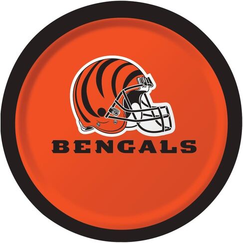 Creative Converting Officially Licensed NFL Paper Straws, 24-Count, Cincinnati Bengals in Saudi Arabia