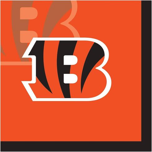 Creative Converting Officially Licensed NFL Paper Straws, 24-Count, Cincinnati Bengals in Saudi Arabia