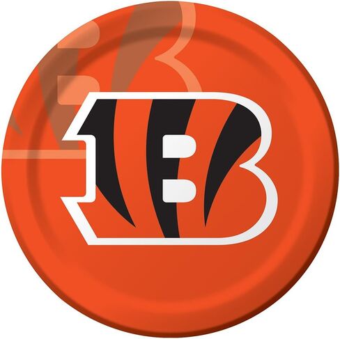Creative Converting Officially Licensed NFL Paper Straws, 24-Count, Cincinnati Bengals in Saudi Arabia