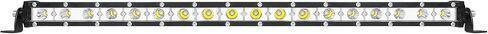 SKYWORLD 37inch 180W Single Row LED Light Bar Spot Flood Combo Beam Fog Light 6000K 95cm Slim Car Lamp Offroad Driving Lights for Truck Car ATV SUV 4X4 4WD Tractor SUV in Saudi Arabia