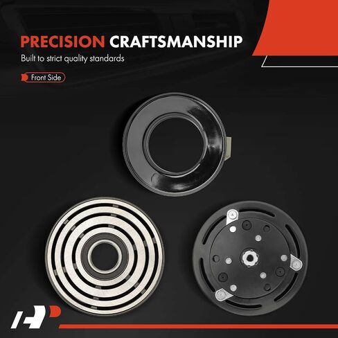 قابض ضاغط مكيف الهواء A-Premium 1989-1996 مناسب لسيارات Ford F-150 F-250 F-350، Focus، Ranger & Select Lincoln، Mazda، Mercury Models والمزيد in Saudi Arabia