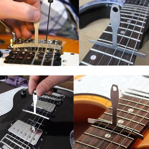 BIGTEDDY - مجموعة من 9 أجهزة قياس نصف قطرها للجيتار والباس أدوات Luthier لتعديلات سرج الجسر in Saudi Arabia