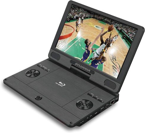 سيلفانيا 11.4 بوصة 720 بكسل مشغل بلو راي محمول، DVD، CD، USB، SD متعدد الوسائط عالي الدقة HD (11.4 بوصة) in Saudi Arabia