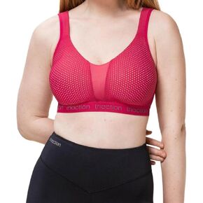 Triaction Energy Lite Non-Wired Sports Bra Cerise 38D CS
