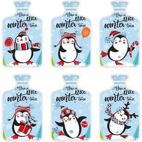 MOVINPE 6Pcs Reusable Pocket Warmers Instant Hand Warmers for Kids Adults – Snap Heat Packs with Cute Designs Click Gel Warmers for Hand Body in Kuwait