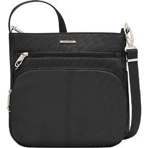 Travelon Anti-theft Classic N/S Cross Body Bag, Nutmeg